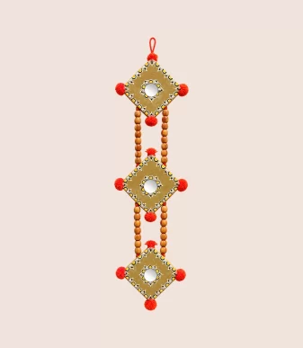 Nettyam Handcrafted Gomay Vertical Toran